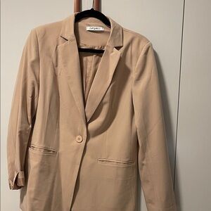 Women's Tan Blazer